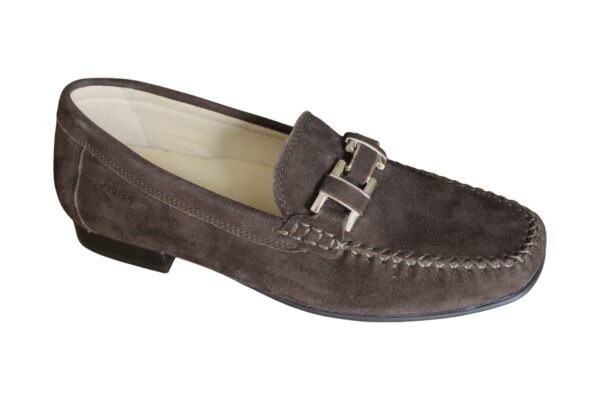 Sioux mocassin Cambria bruin suède